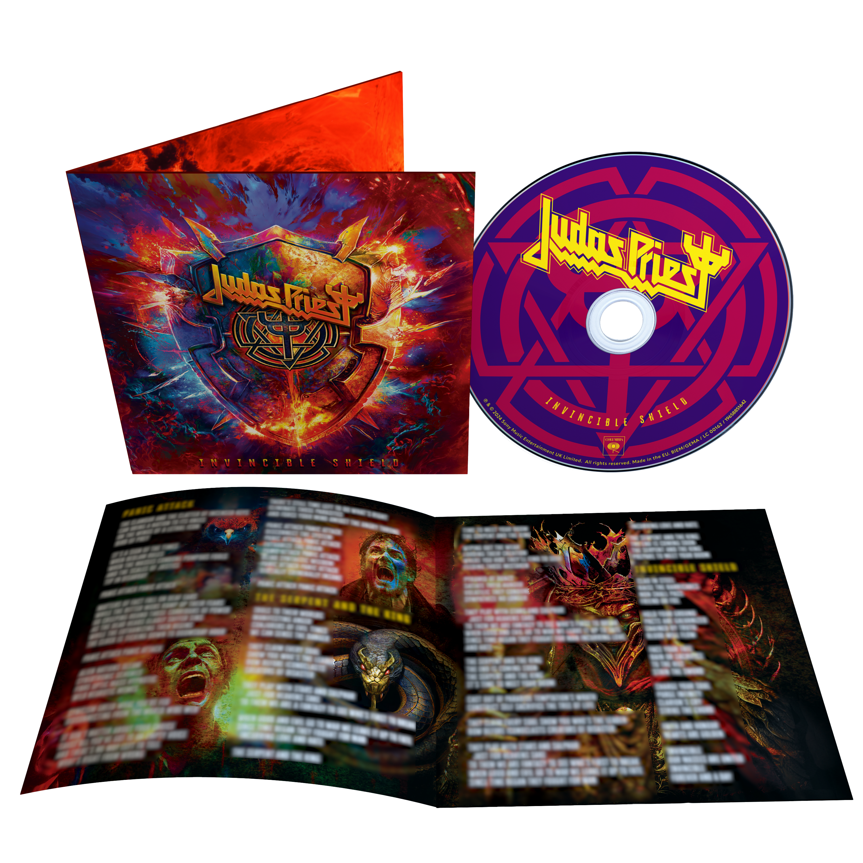 Invincible Shield | Standard CD | Judas Priest | Official Store Invincible Shield | Standard CD | Judas Priest | Official Store