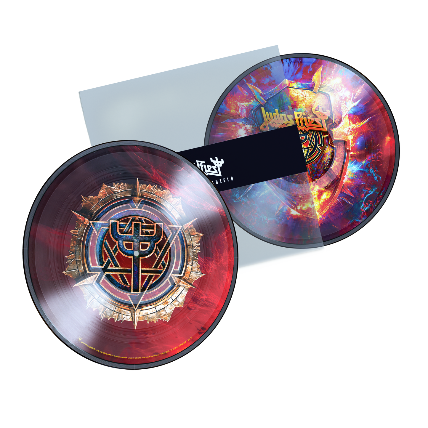 Front view of Judas Priest - Invincible Shield | Picture Disc LP