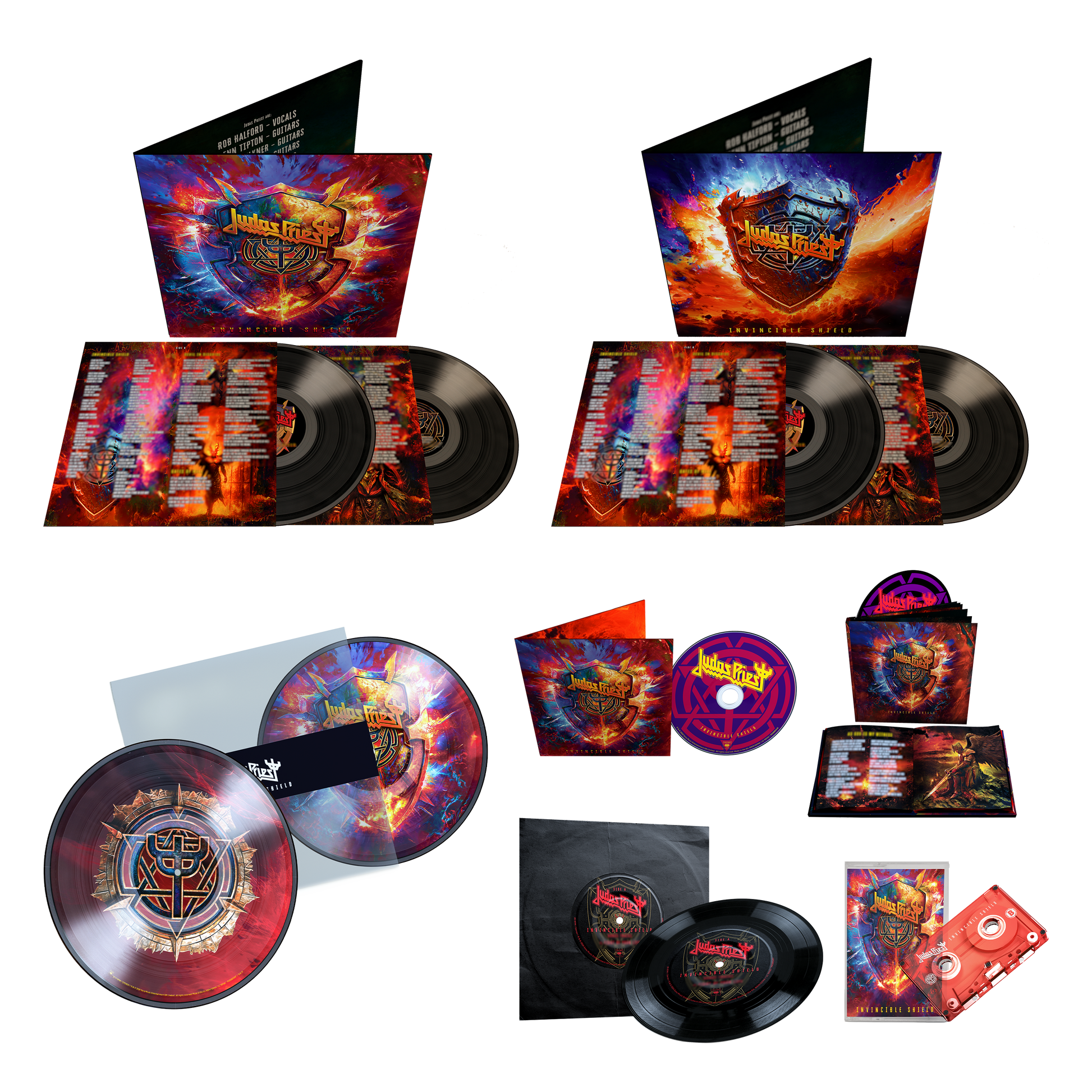 Invincible Shield  Complete Bundle – Judas Priest