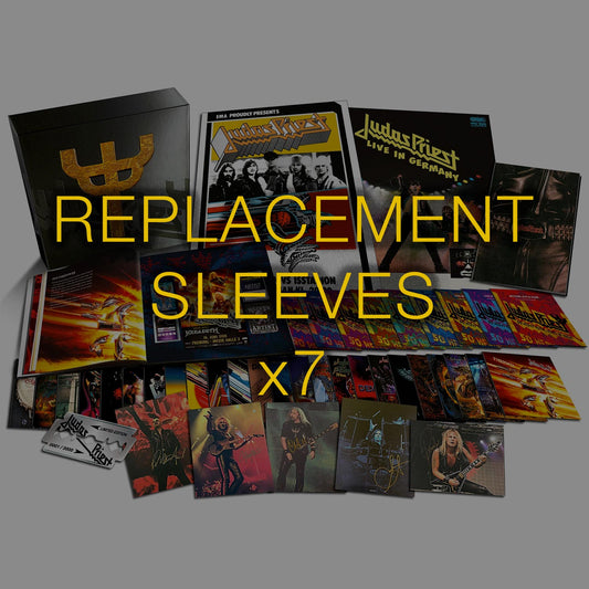 Front view of Judas Priest - 50 Heavy Metal Years Of Music (Replacement sleeves)